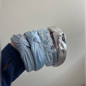 NWOT headbands 💙🩵🤍